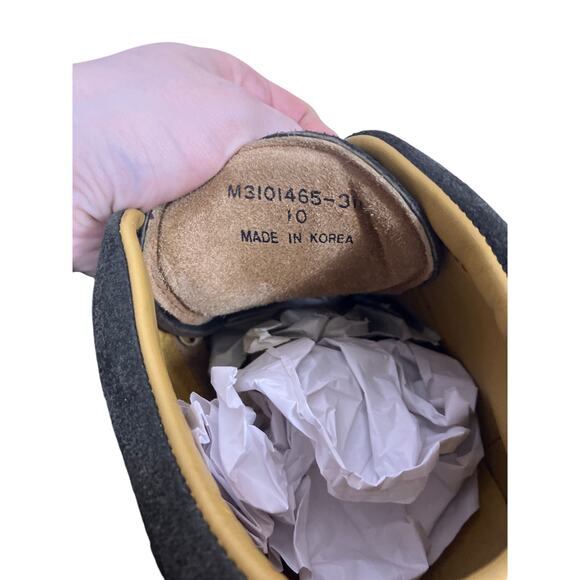 Polo Ralph Lauren Suede Leather Boots Men’s Size 10 Dark Grey Casual Ankle Boots - Picture 5 of 7